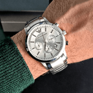 Emporio Armani AR2458 Renato Chronograph Men's Watch — view 8