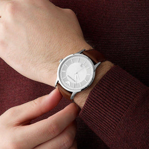 Emporio Armani AR2463 Classic Silver Dial Men's Watch — view 4