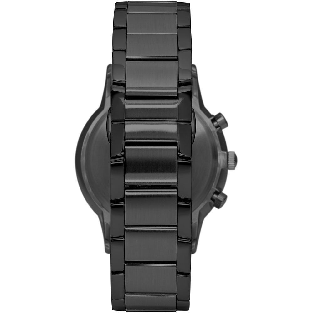 Emporio Armani AR2485 Men's Black Metal Watch — view 2