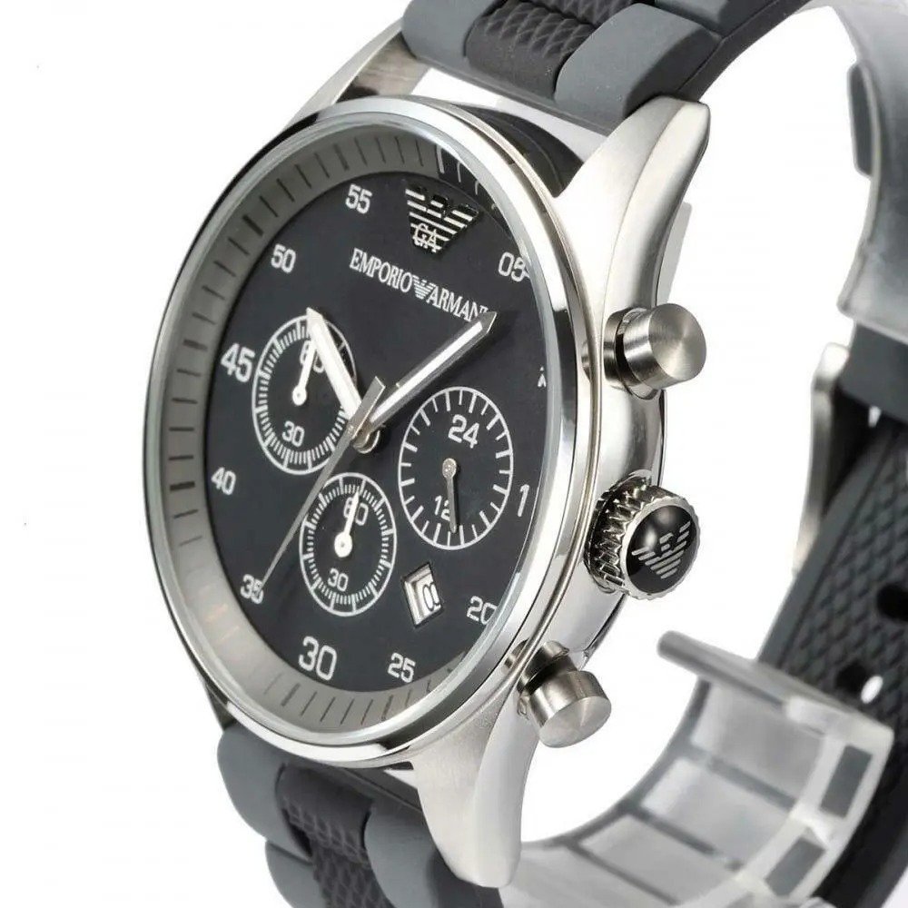 Emporio Armani AR5866 Men's Sportivo Watch Black — view 4