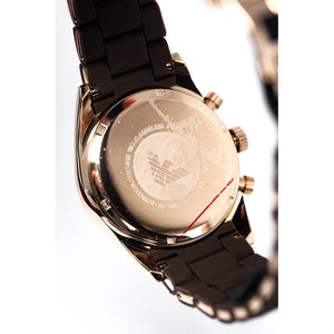 Emporio Armani AR5890 Men's Chronograph Watch Brown — view 4