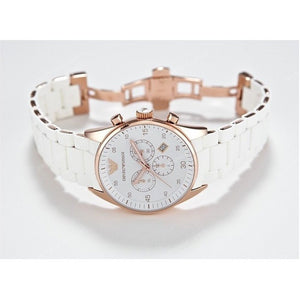 Emporio Armani AR5919 Men's Sportivo Watch White — view 5