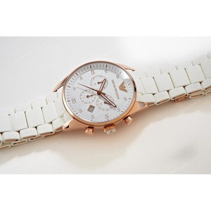 Emporio Armani AR5919 Men's Sportivo Watch White — view 4