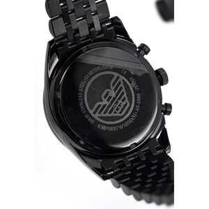 Emporio Armani AR5989 Tazio Chronograph Men's Watch Black — view 4