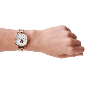 Emporio Armani AR60023 Gianni T-Bar Automatic Ladies Watch — view 6