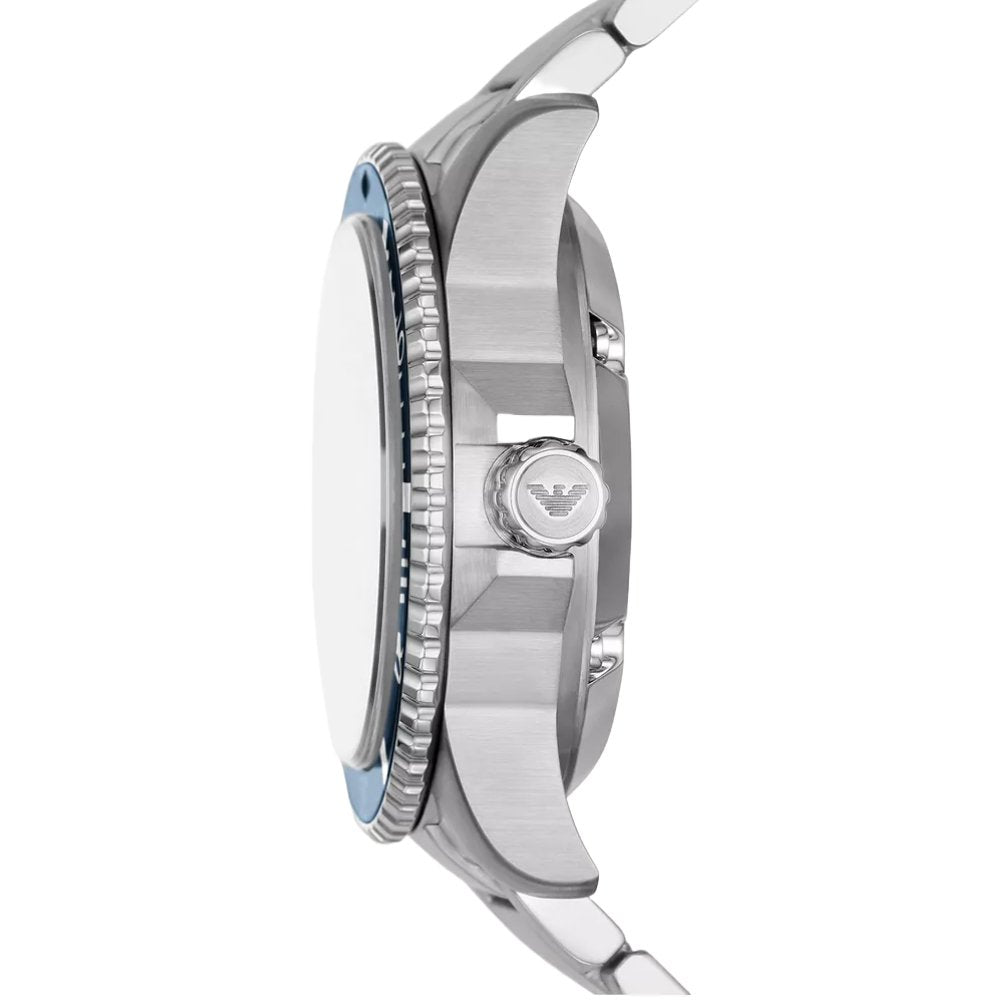 Emporio Armani AR60059 Automatic Blue Dial Men's Watch — view 3