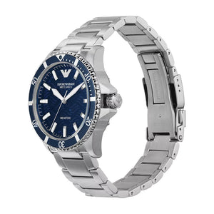 Emporio Armani AR60059 Automatic Blue Dial Men's Watch — view 4