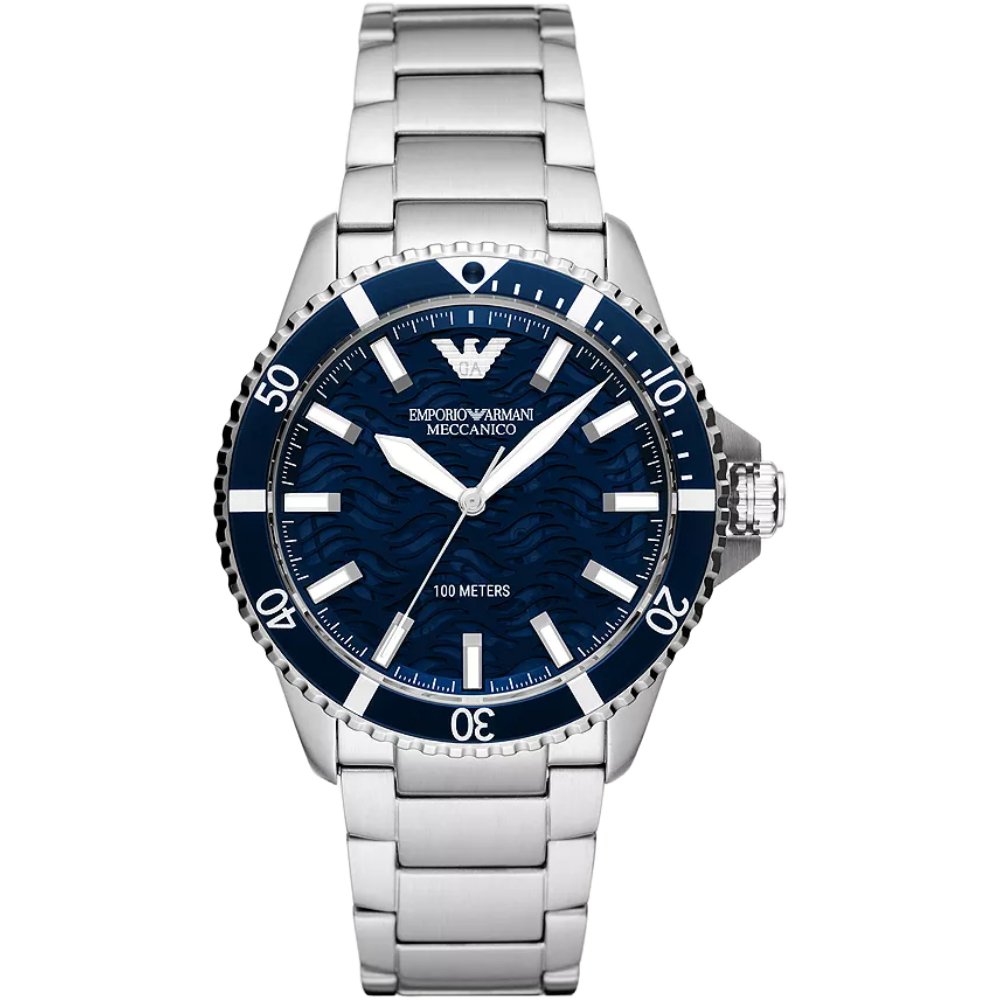 Emporio Armani AR60059 Automatic Blue Dial Men's Watch