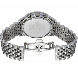 Emporio Armani AR6073 Sportivo Silver Chronograph Men's Watch — view 2