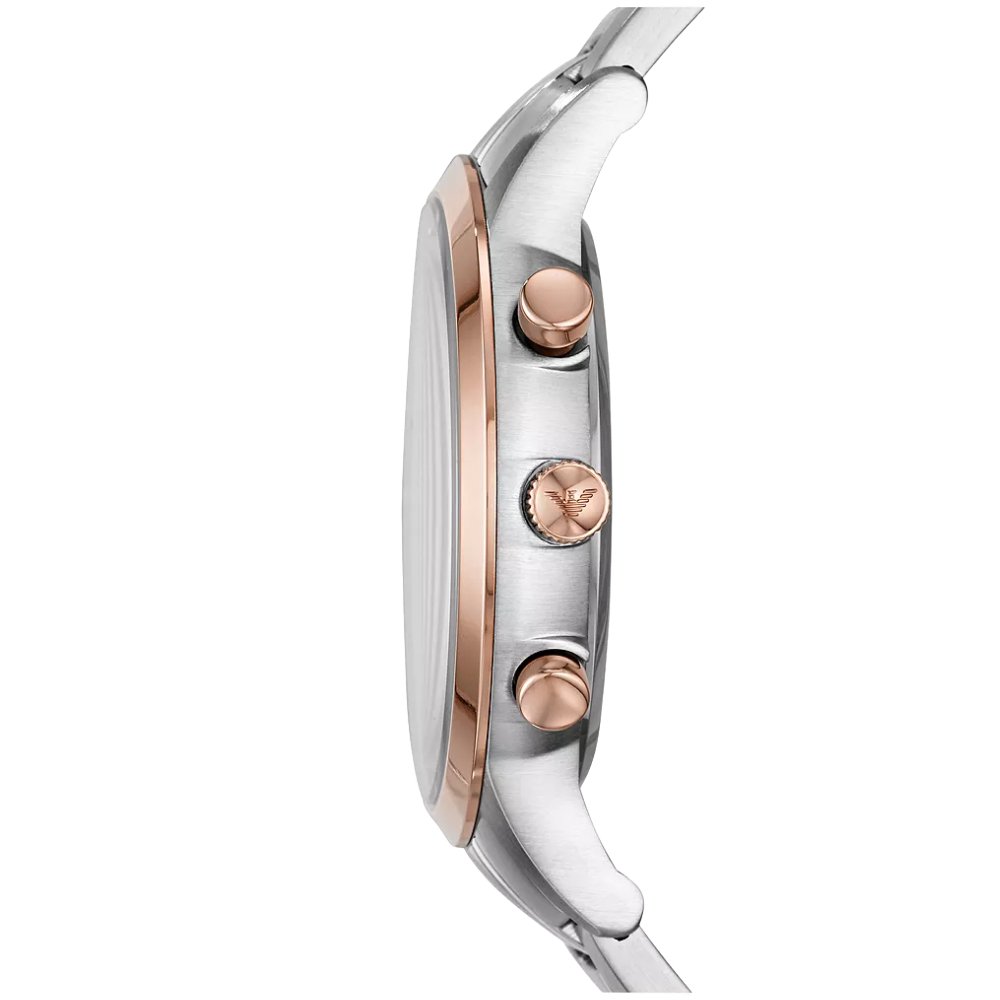 Emporio Armani AR80025 Two-Tone Chronograph Men's Watch — view 3