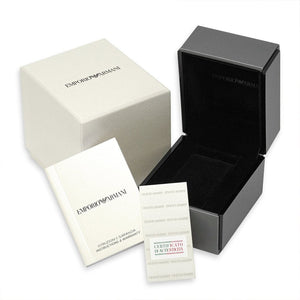 Emporio Armani AR8030 Two Tone Tazio Chronograph Men's Watch — view 5
