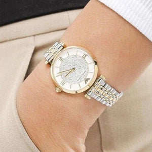 Emporio Armani AR8031 Ladies Watch T-Bar Gianni Two-Tone — view 4