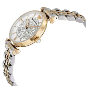 Emporio Armani AR8031 Ladies Watch T-Bar Gianni Two-Tone — view 3
