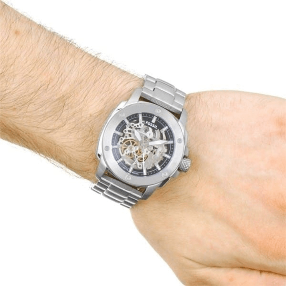 Fossil ME3081 Automatic Skeleton Dial Men's Watch — view 6