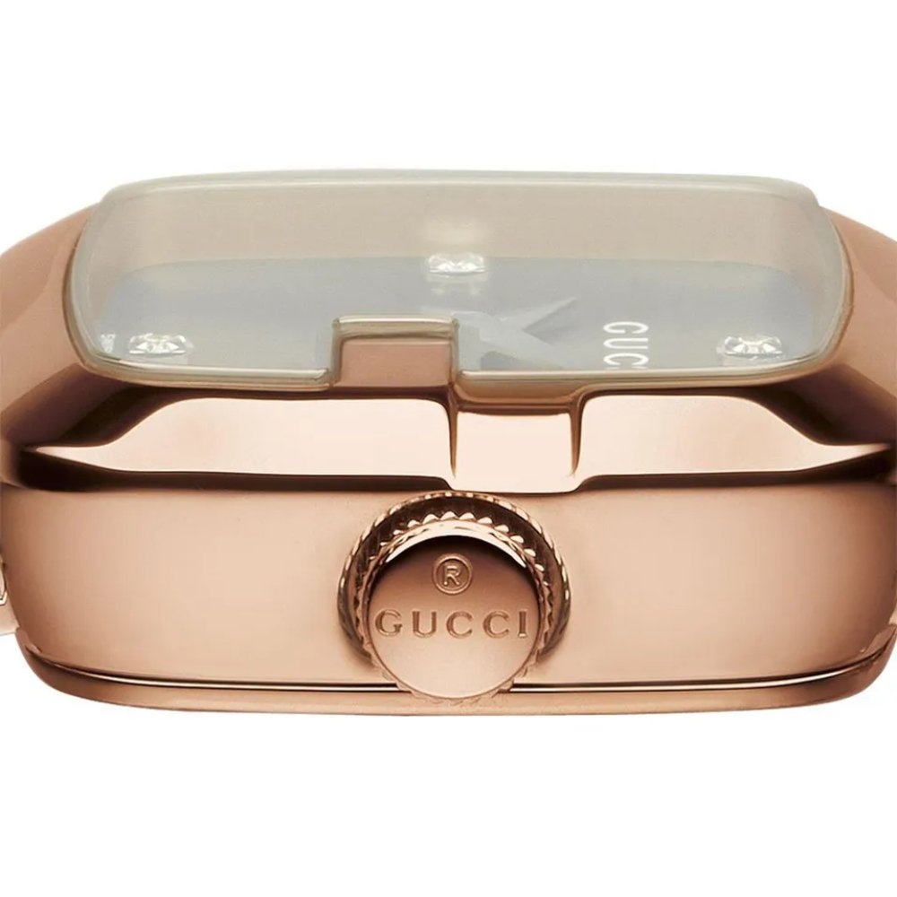 Gucci YA125512 G-Timeless Rose Gold Ladies Watch — view 4
