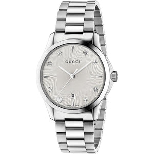 Gucci YA1264028A G-Timeless Silver Dial Unisex Watch