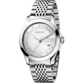 Gucci YA126404 G-Timeless Silver Dial Men's Watch