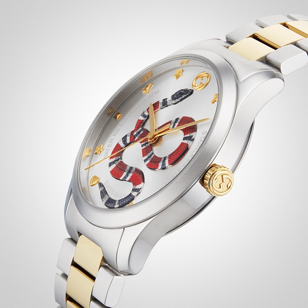 Gucci YA1264075 G-Timeless Two-Tone Men's Watch — view 4