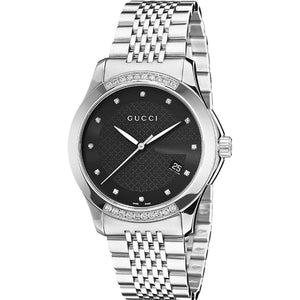 Gucci YA126408 G-Timeless Black Dial Unisex Watch