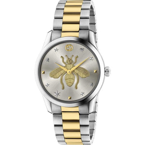 Gucci YA1264131 G-Timeless Bee Motif 38mm Unisex Watch