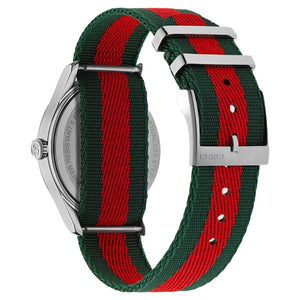 Gucci YA1264148 G-Timeless Bee Fabric Strap Men's Watch — view 2