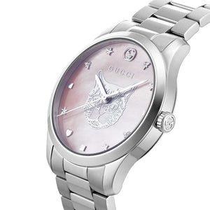 Gucci YA1264166 G-Timeless Pink Mother of Pearl Dial Unisex Watch — view 4