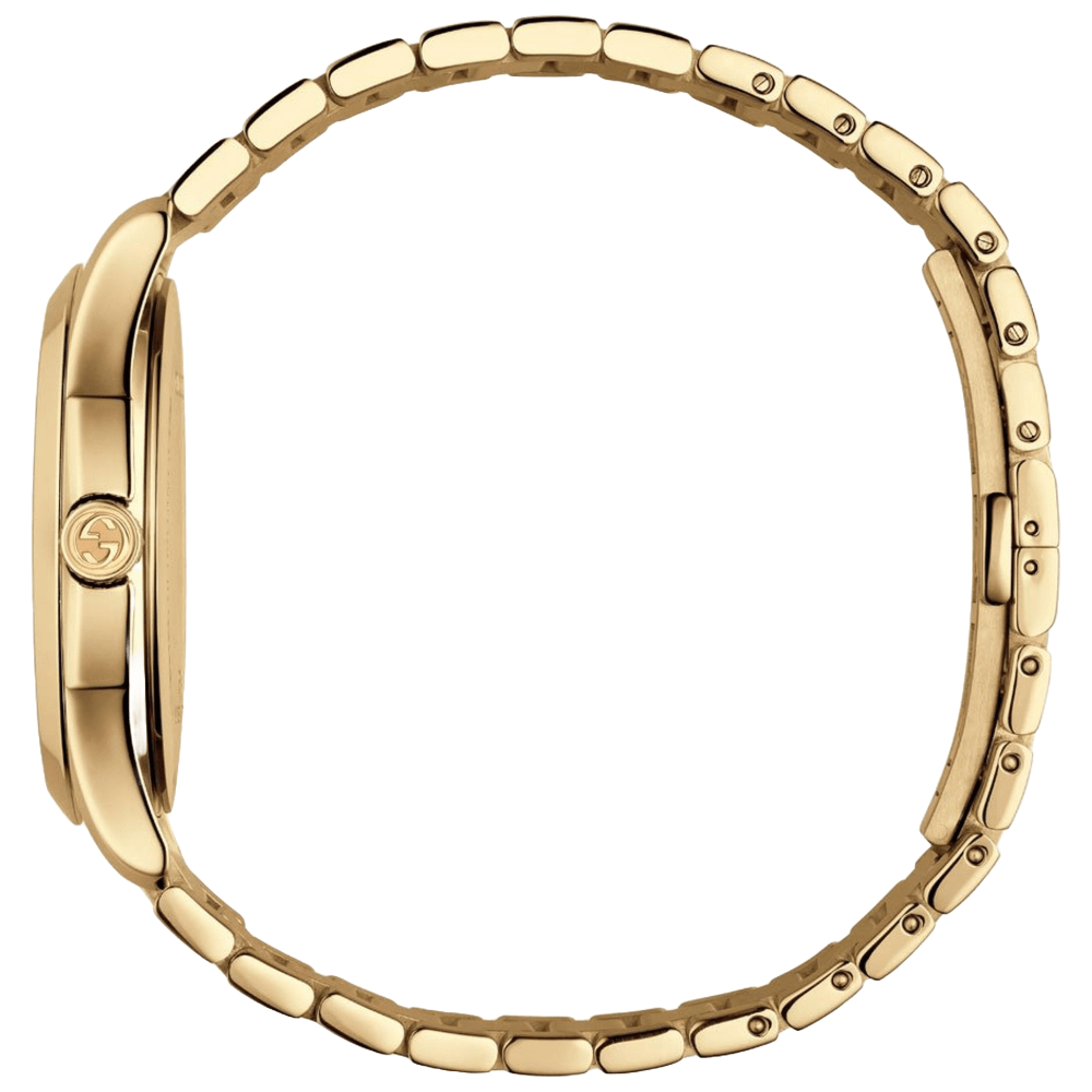 Gucci YA126461 G-Timeless Yellow Gold Dial Unisex Watch — view 3