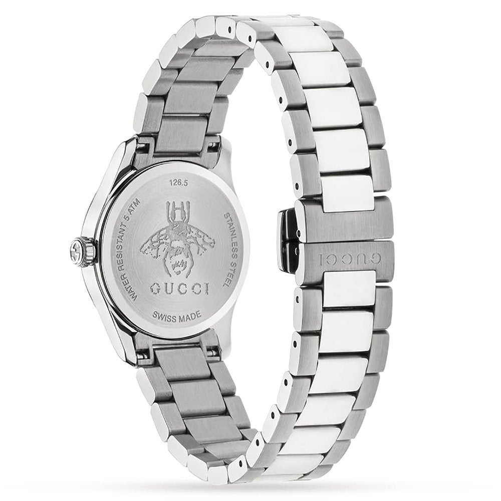 Gucci YA1265013 G-Timeless 27mm Ladies Pink Dial Watch — view 2