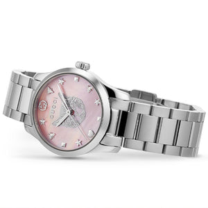 Gucci YA1265013 G-Timeless 27mm Ladies Pink Dial Watch — view 5