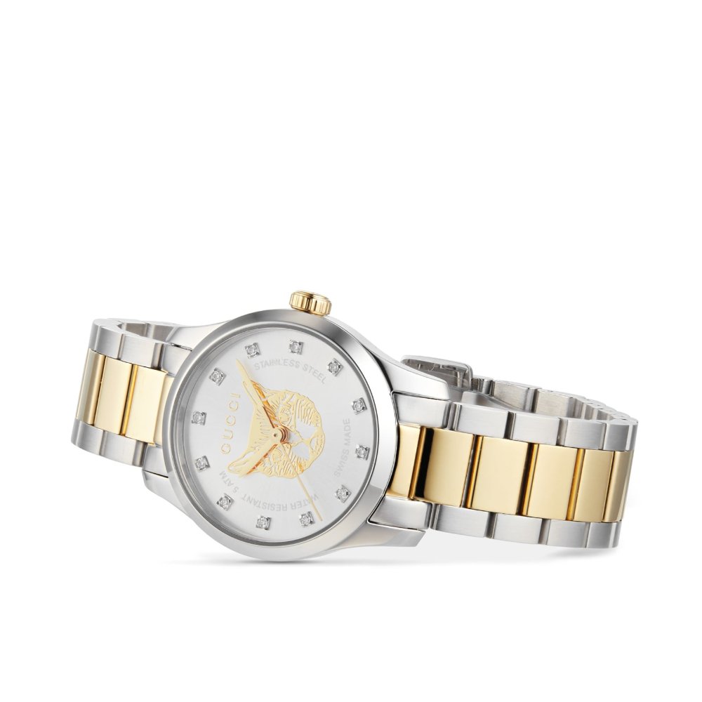 Gucci YA1265016 G-Timeless Two-Tone Ladies Watch — view 5