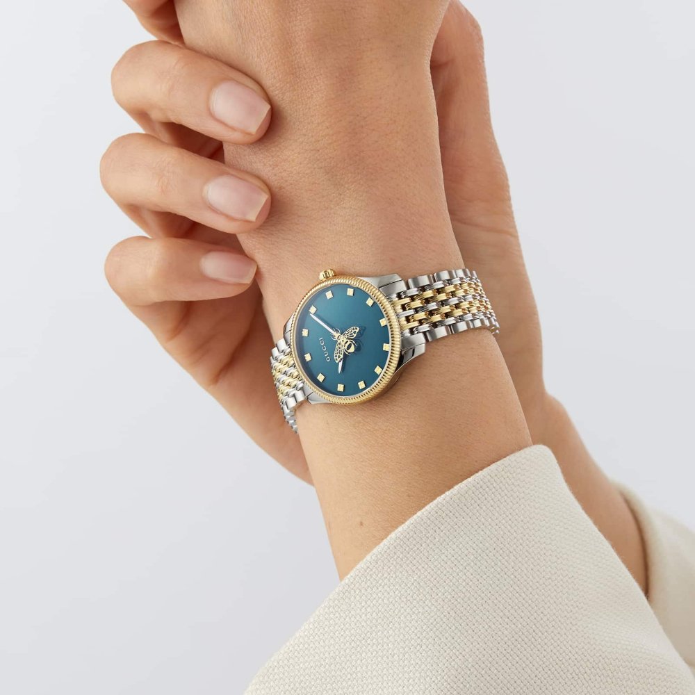 Gucci YA1265029 G-Timeless Two-Tone Ladies Watch — view 4