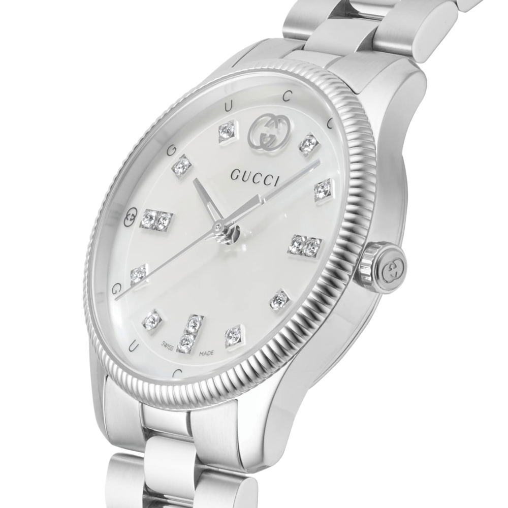 Gucci YA1265064 G-Timeless Mother of Pearl Dial Ladies Watch — view 4
