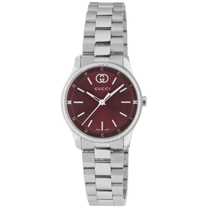 Gucci YA1265069 G-Timeless Red Dial Ladies Watch