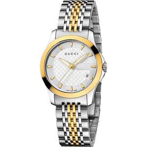 Gucci YA126511 G-Timeless Two-Tone Ladies Watch