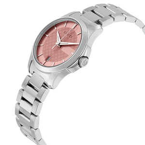 Gucci YA126524 G-Timeless Pink Dial Ladies Watch — view 3
