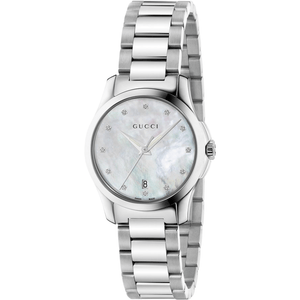 Gucci G-Timeless Mother of Pearl Ladies Watch