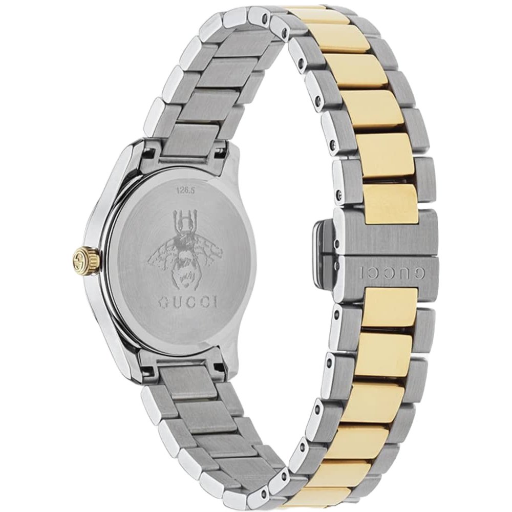 Gucci YA126596 Gold Plated Mystic Two-Tone Ladies Watch — view 2