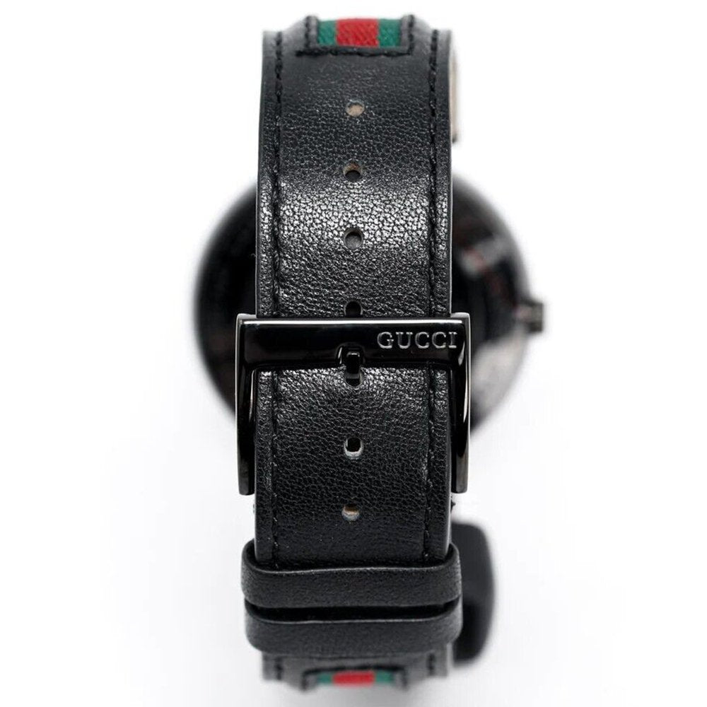 Gucci YA133206 Interlocking 42mm Red and Green Pattern Strap Unisex Watch — view 2