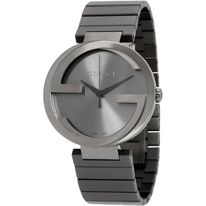 Gucci YA133210 Interlocking Grey Dial Men's Watch