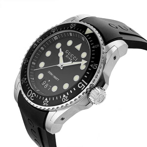 Gucci YA136204B Dive Black Men's Watch — view 3
