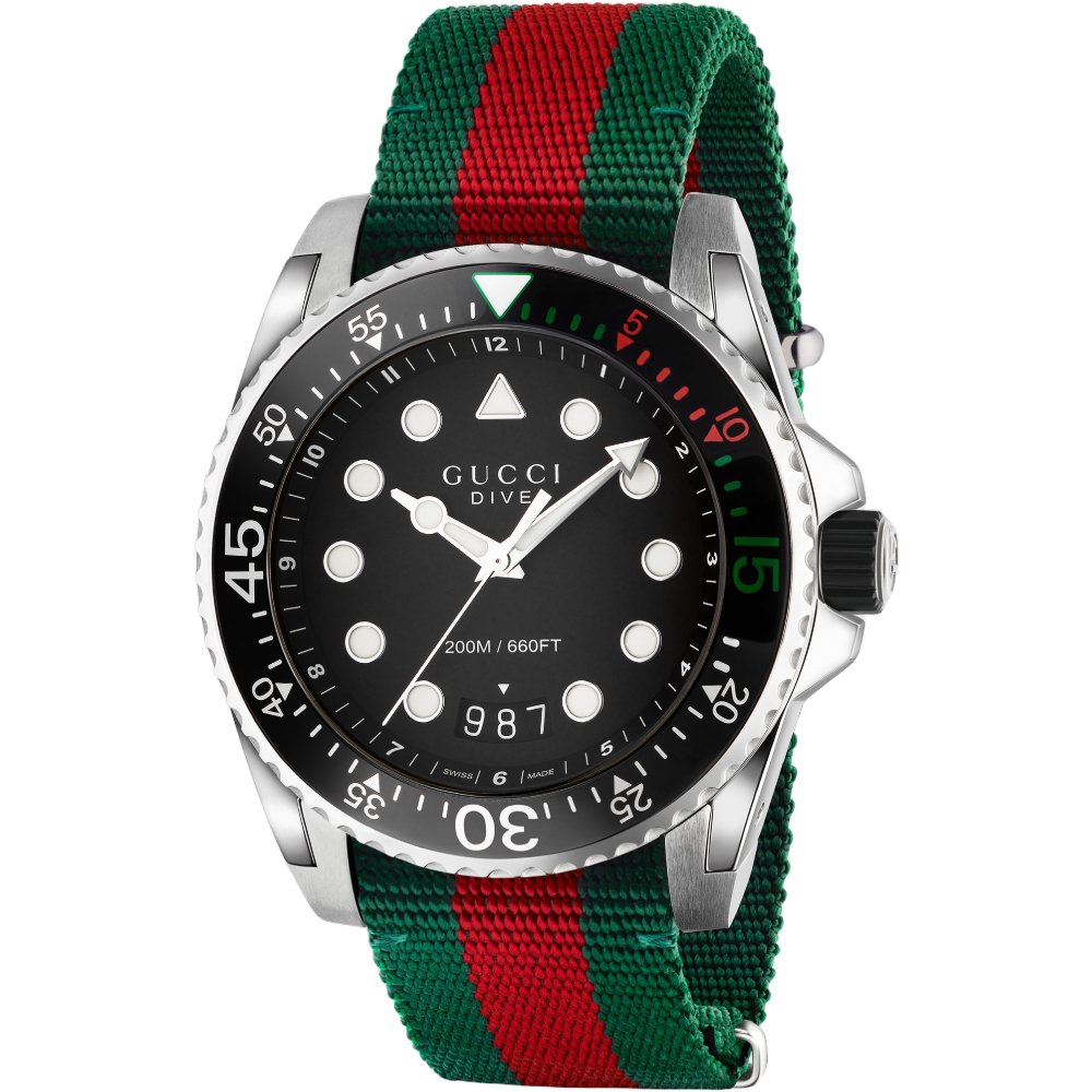 Gucci YA136209 Black Dial Men's Watch
