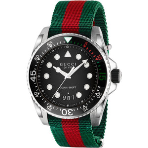 Gucci YA136209 Black Dial Men's Watch