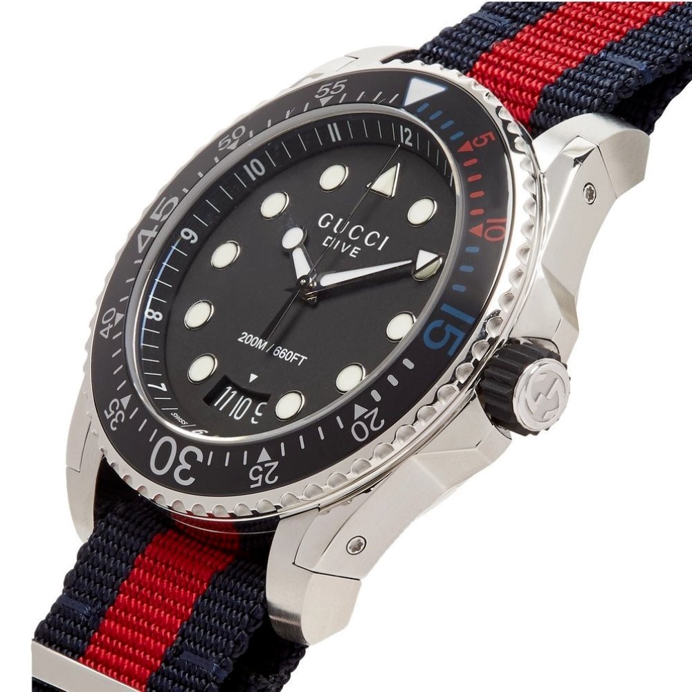 Gucci YA136210 Black Dial Men's Watch — view 3