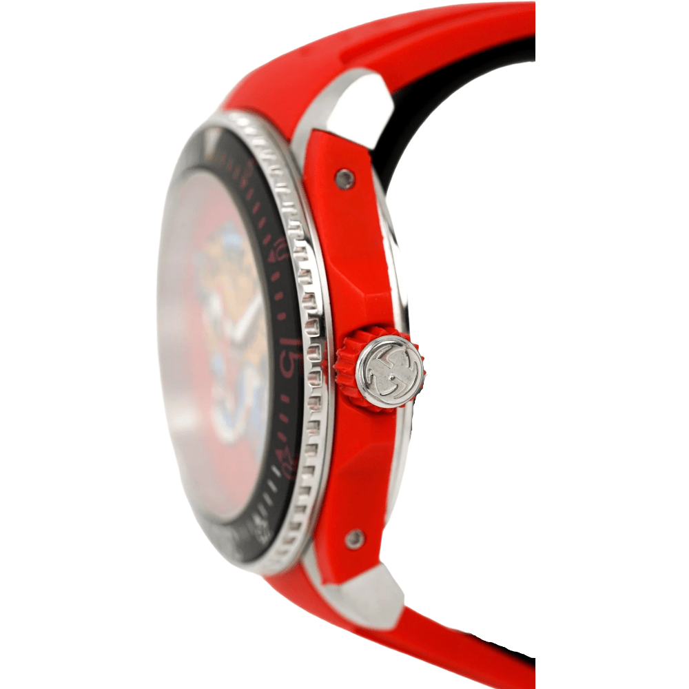 Gucci YA136315 Dive Embroidery Tiger Red Dial Men's Watch — view 4