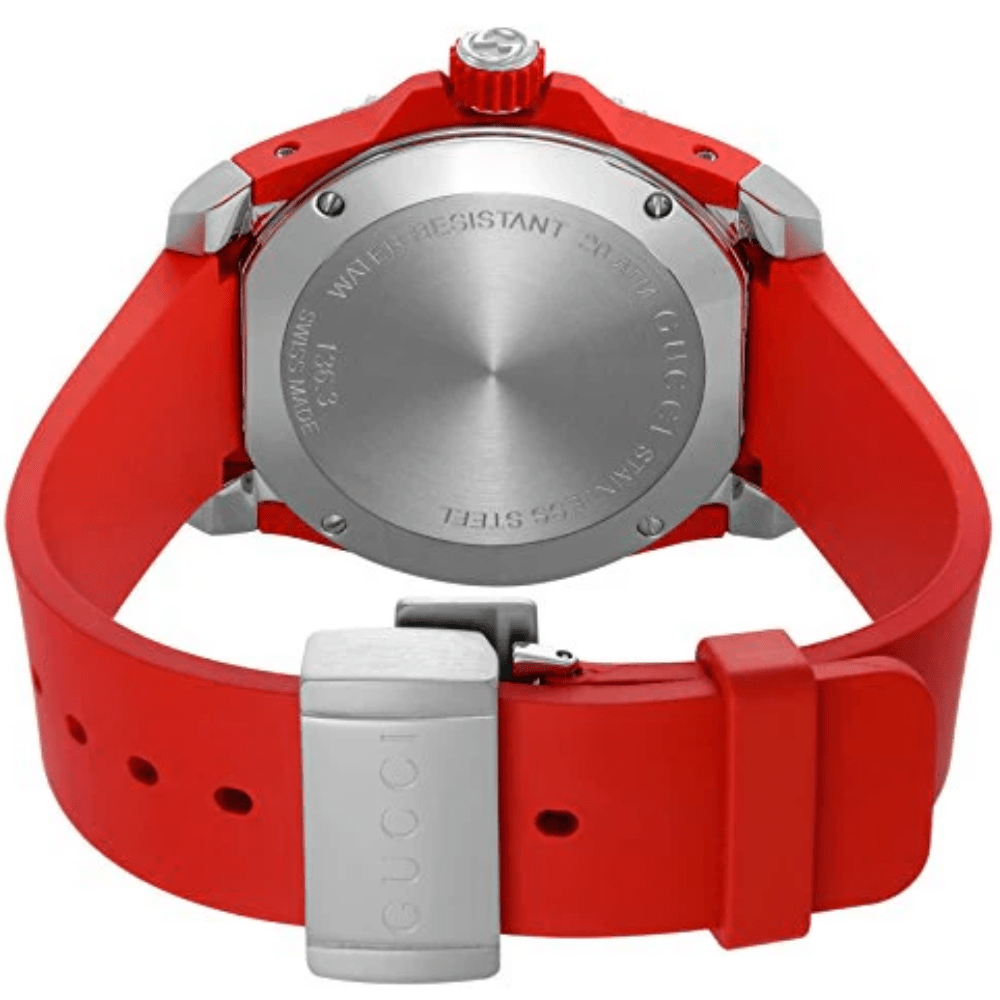 Gucci YA136315 Dive Embroidery Tiger Red Dial Men's Watch — view 2