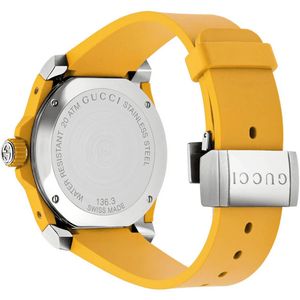 Gucci YA136317 Dive Embroidery Tiger Yellow Dial Men's Watch — view 2