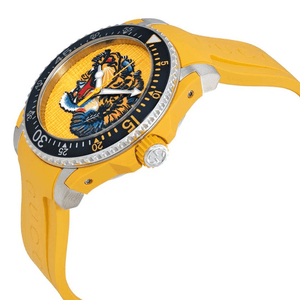 Gucci YA136317 Dive Embroidery Tiger Yellow Dial Men's Watch — view 3