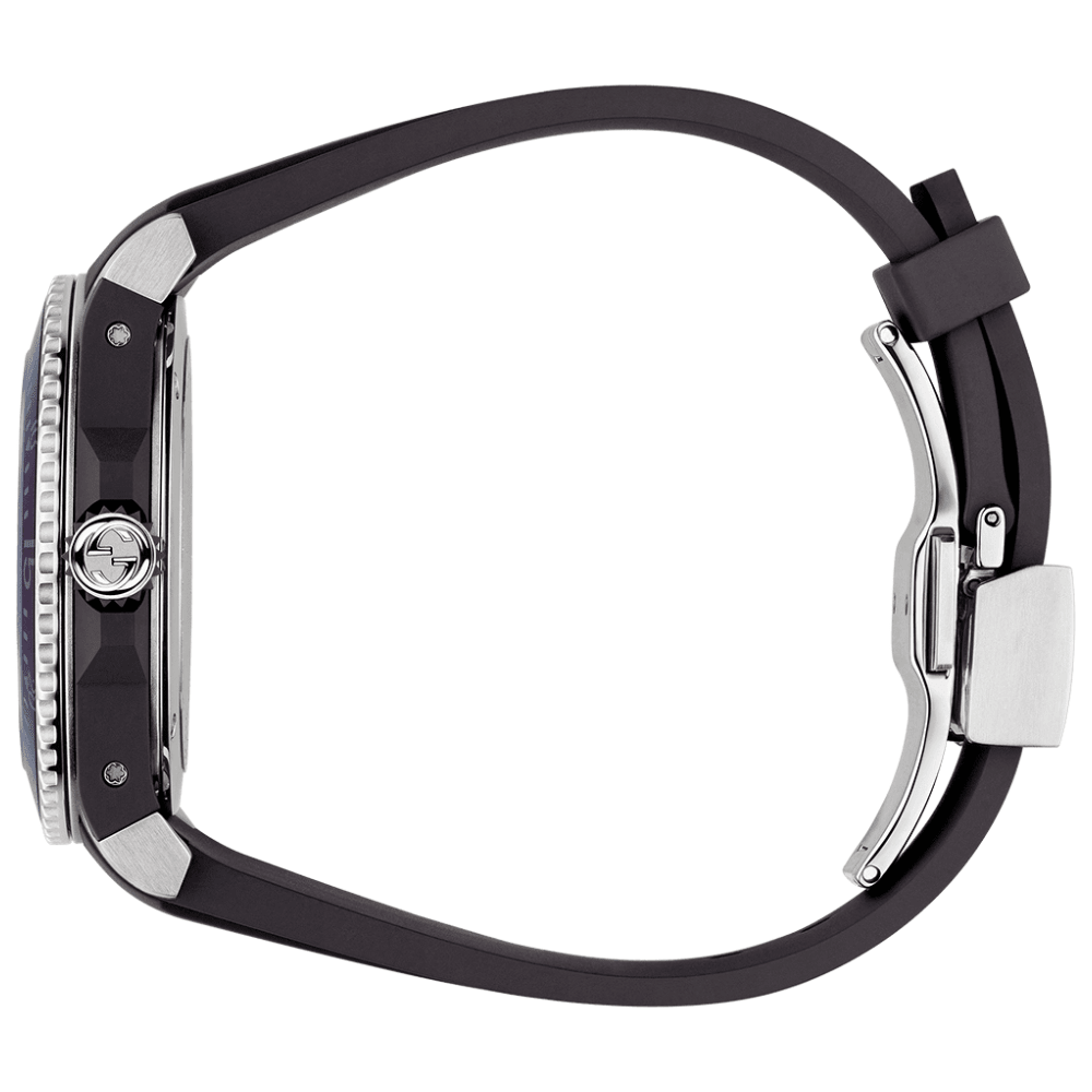 Gucci YA136318 Dive Embroidery Tiger Black Dial Men's Watch — view 3