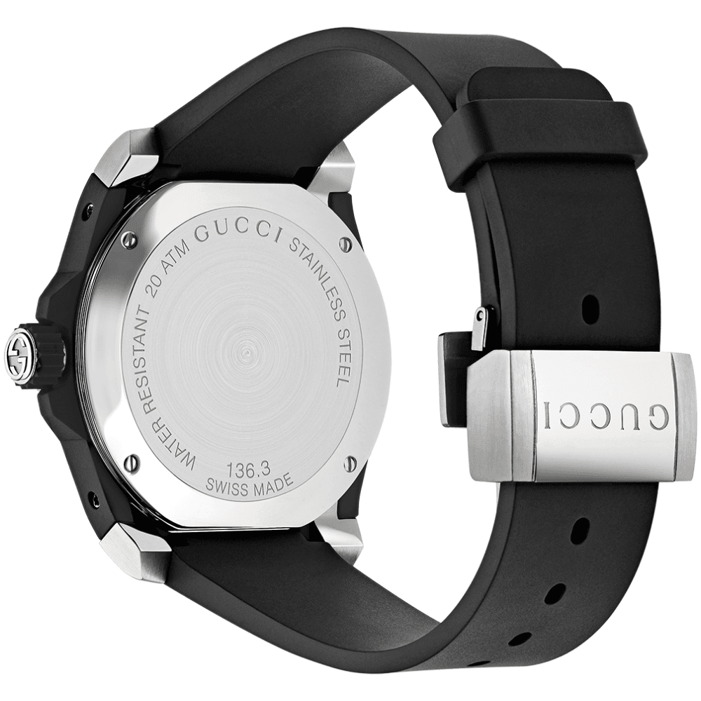 Gucci YA136318 Dive Embroidery Tiger Black Dial Men's Watch — view 2
