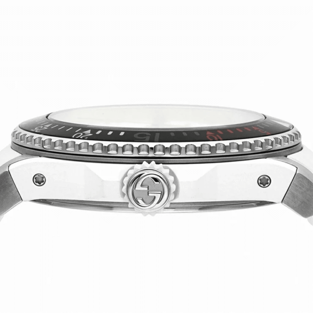 Gucci YA136329 Dive Tiger White Dial Men's Watch — view 6